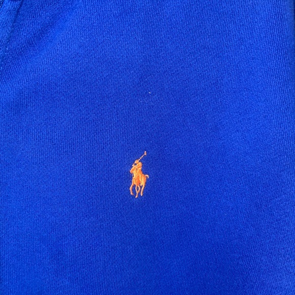 Ralph Lauren Polo Neon Blue Zip-Up hooded jacket size #M - Picture 2 of 7